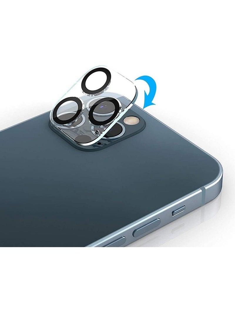 Tempered Glass Camera Lens Protector for iPhone 16PRO Anti-Scratch Camera Lens Cover No Affect on Night Shots  - Image 2