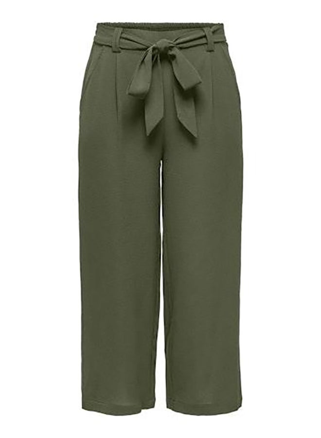 ONLY Onlnova Life Vis Crop Palazzo Pant Solid - Image 1