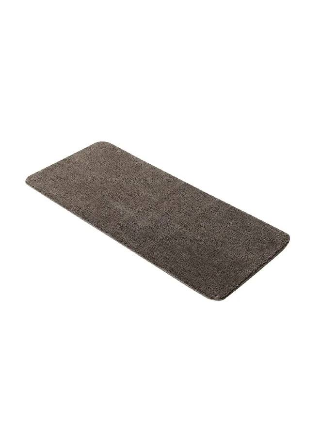 Tendance Large Double Sink Microfiber Bathroom Mat Brown 50 x 120 cm 7741160