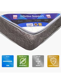 Home Box Iortho Support Twin Rebonded Foam Mattress Super King
Size - 120x200cm With Thickness 16 cm  - Image 1