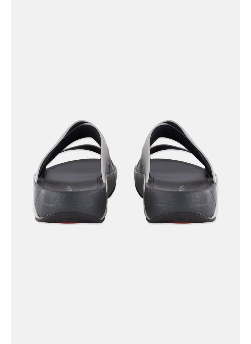 English Laundry Men Slip On Arabic Sandals, Light Grey  - Image 2