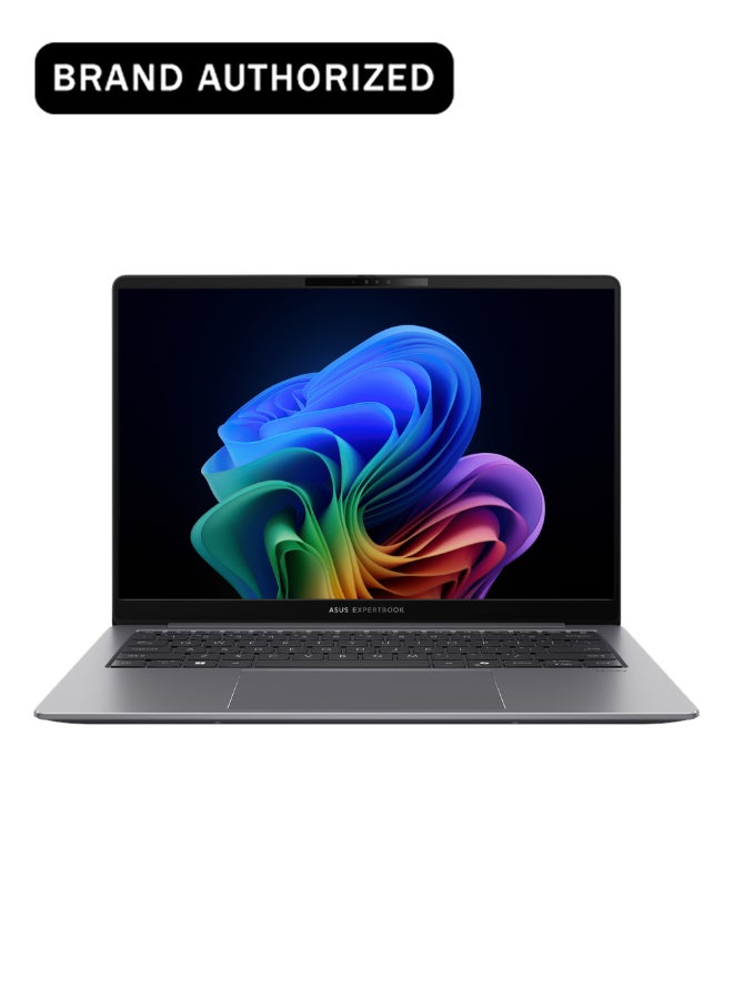 ExpertBook P5405CSA, Intel Core Ultra 7-258V Processor, 32GB RAM, 1TB SSD, 14.0" WQXGA 144Hz Display, Windows 11 Pro, Backlit Chiclet English & Arabic Keyboard, Misty Grey, 1 Year Warranty | 90NX0861-M00630 Misty Grey