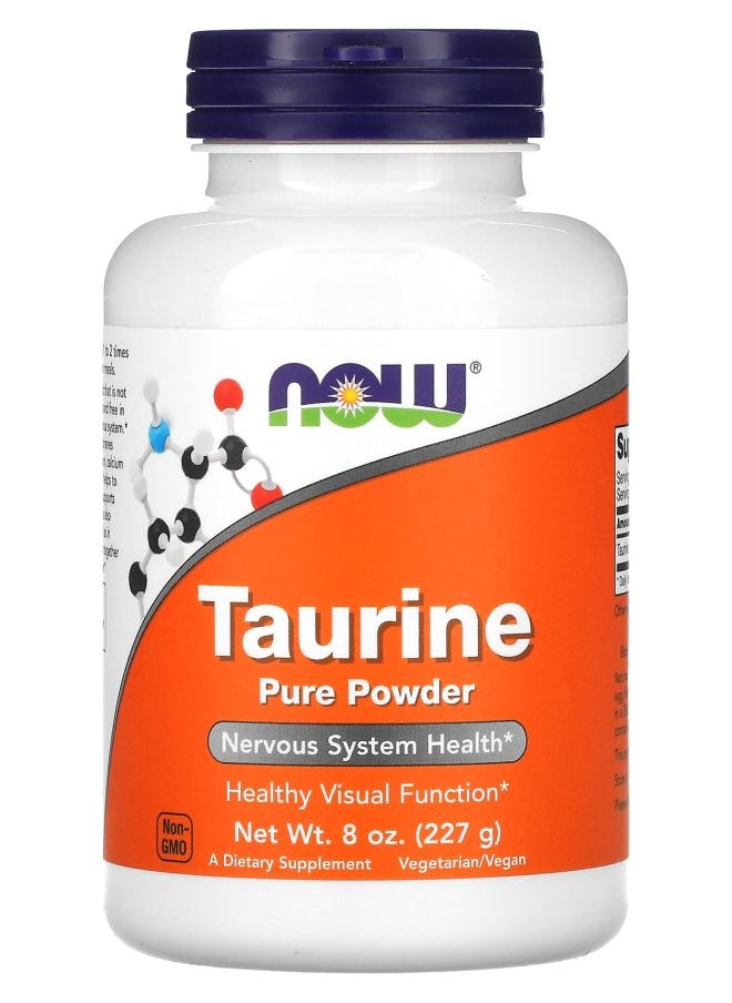 now - Taurine Pure Powder 8 oz (227 g) - Image 1
