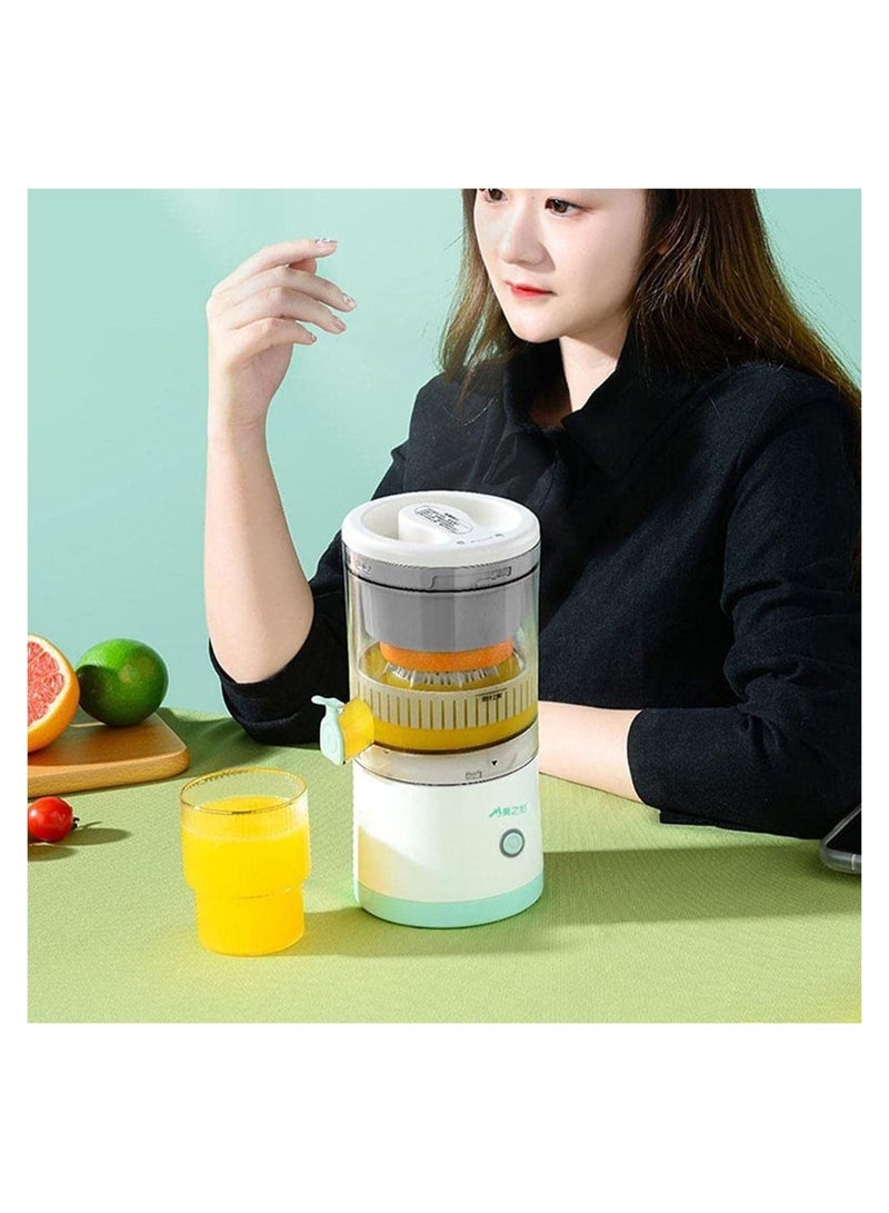 ELTRAZONE Citrus Juicer, Electric Orange Squeezer with Powerful Motor and USB Charging Cable, Juicer Extractor , Lime Juicer, Suitable for Orange, Citrus, Apple, Grapefruit and Pear. - Image 4