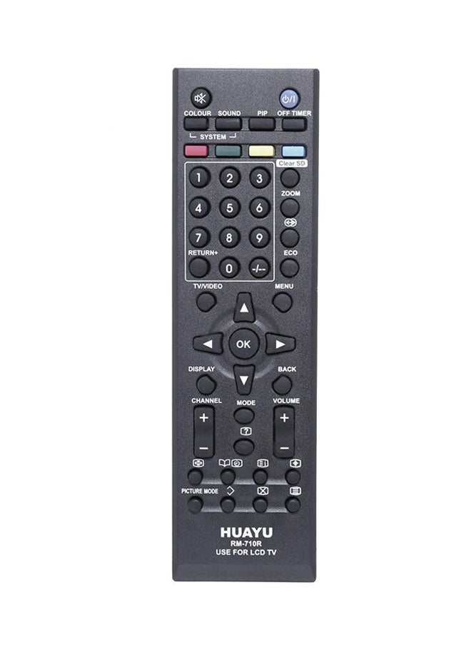 Huayu Remote Control For JVC LED/LCD TV Black - Image 1