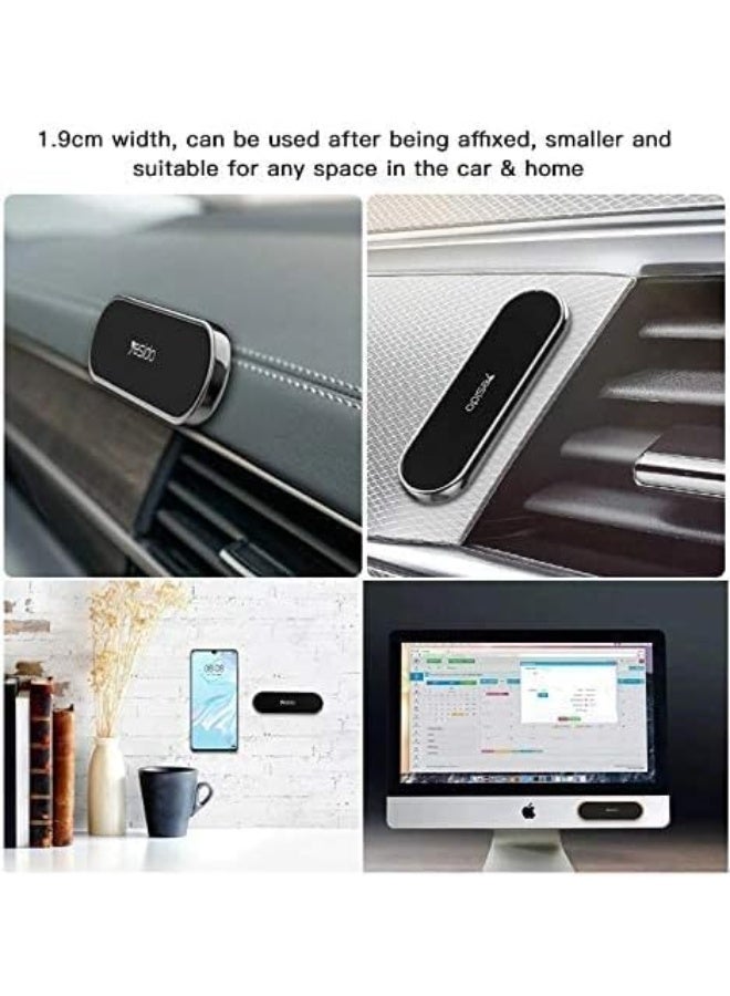 Yesido Magnetic Dashboard Car Phone Holder | Strong Magnet Mount for 3.5"–7" Smartphones | 360° Rotation | Universal Mobile Stand for Car – Black - Image 5