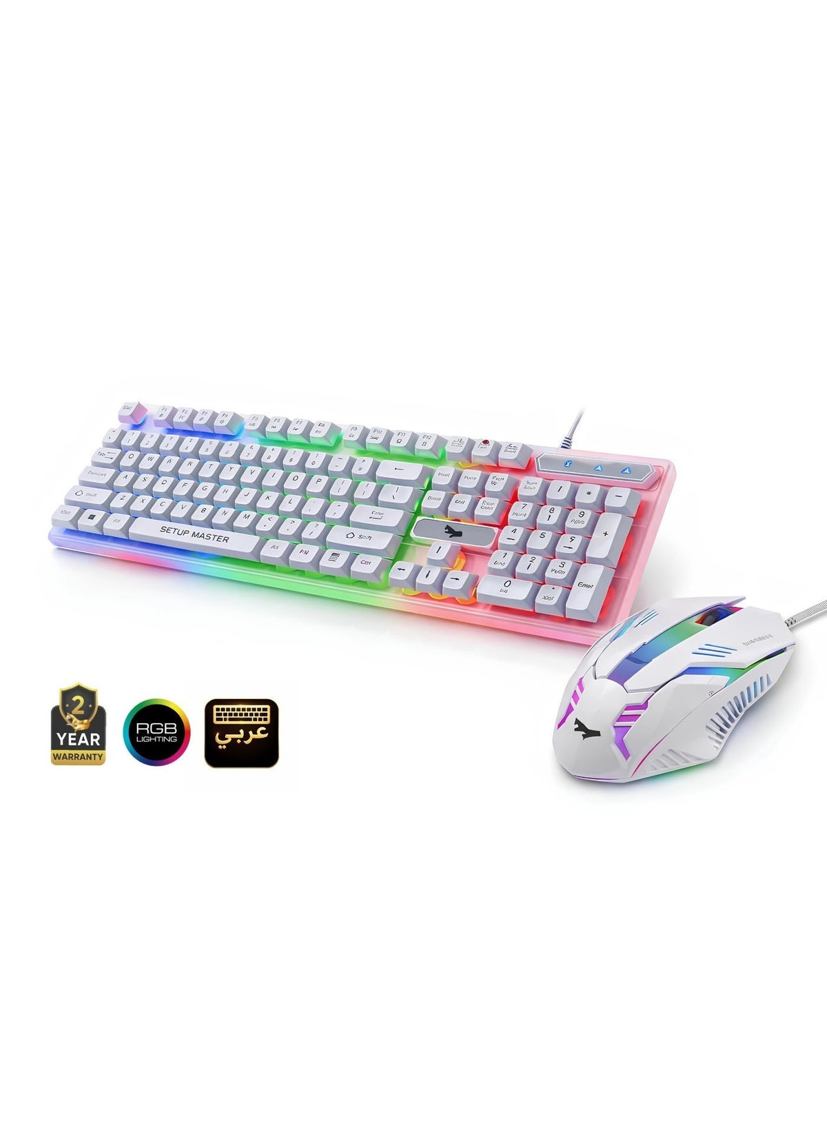 سيت أب ماستر Setupmaster Sk 120 Gaming Combo