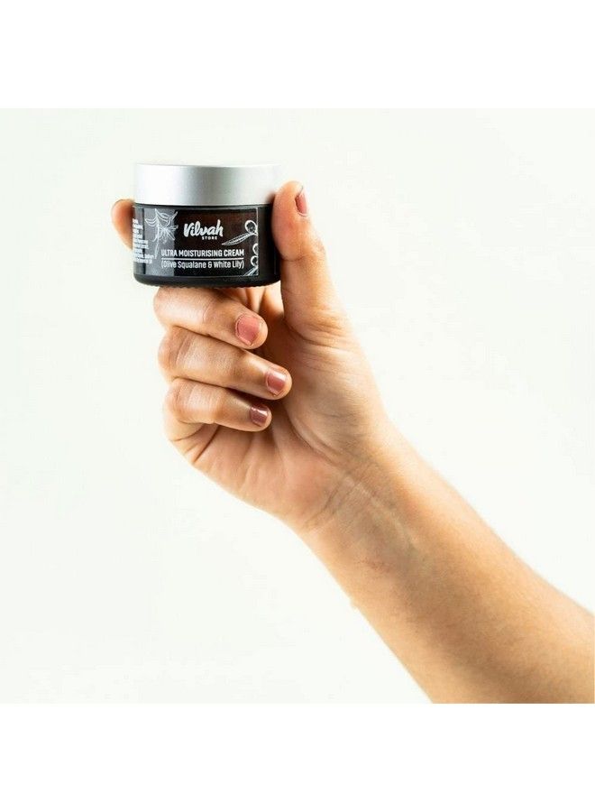 vilvah STORE كريم ترطيب فائق (زيت الزيتون سكوالين وزنبق أبيض) 50 مل - Image 5