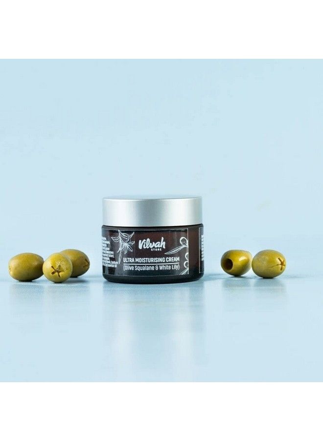 vilvah STORE كريم ترطيب فائق (زيت الزيتون سكوالين وزنبق أبيض) 50 مل - Image 3