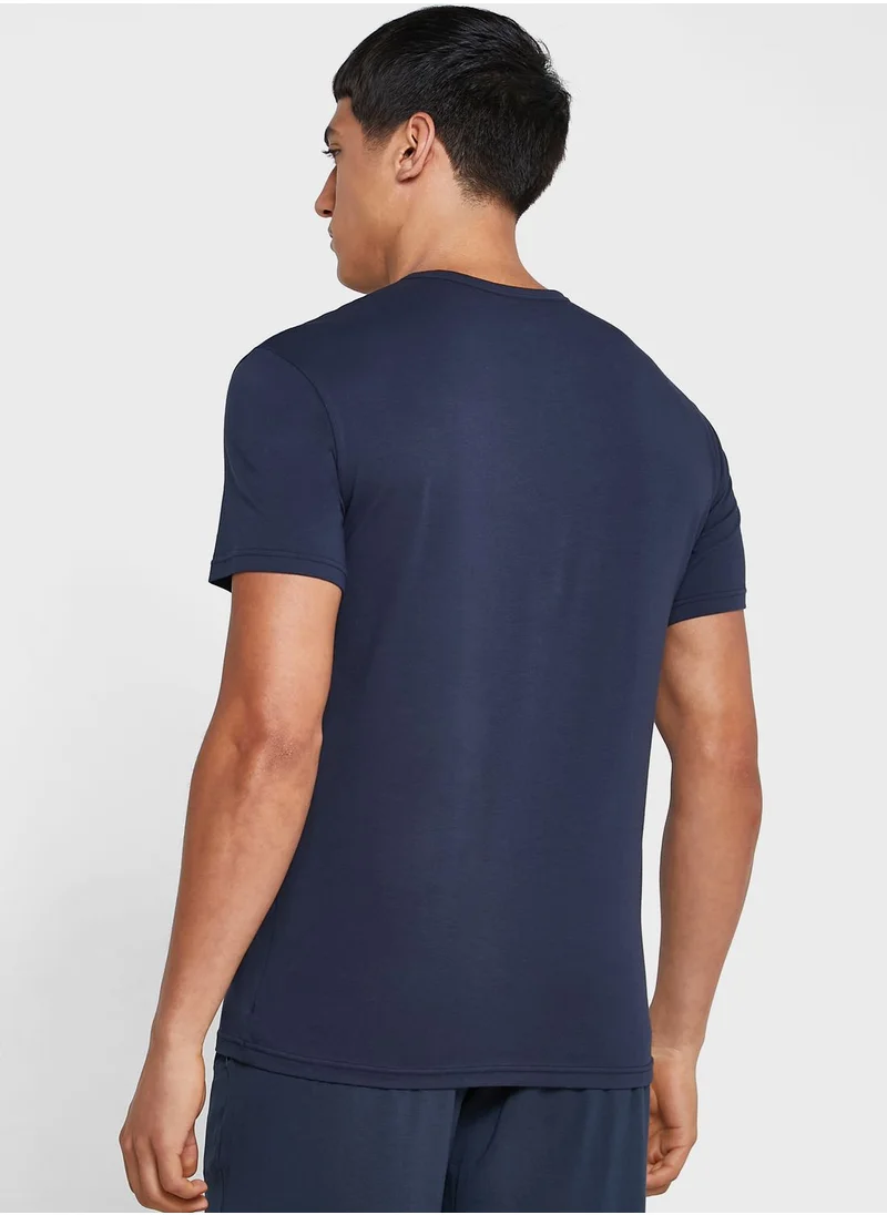 EMPORIO ARMANI 2 Pack Logo V-Neck T-Shirts