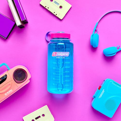 Nalgene Leak Proof Tritan BPA-Free Water Bottle - 32 oz Wide Mouth - Made in the USA for Outdoor Use & Daily Hydration (Surfer) - Image 2