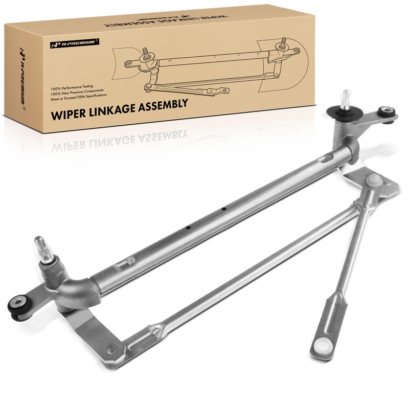 A-Premium Front Windshield Wiper Transmission Linkage Assembly Compatible with Cadillac Vehicles - SRX 2010-2016, Sport Utility - Replace# 25979384 - Image 2