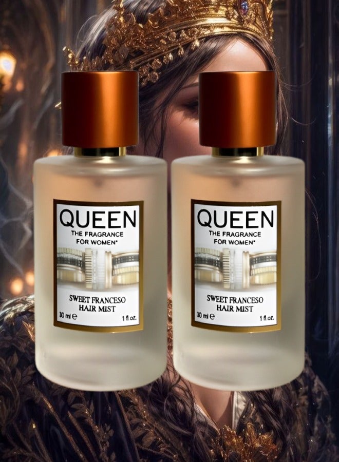 Queen 2 Pieces Queen Hair Mist The Fragrance For Women 30ml - Image 1