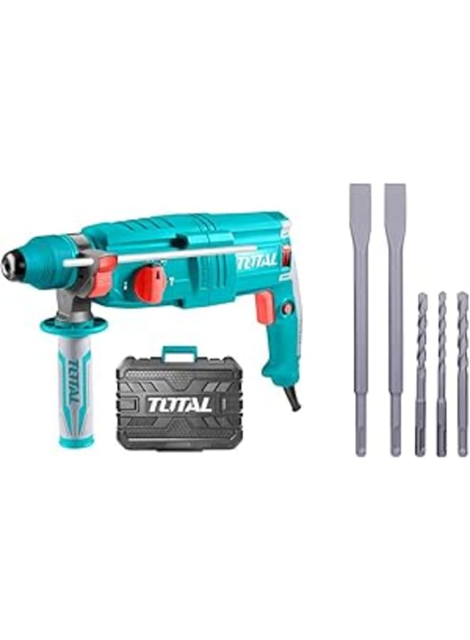 TOTAL Total 800W Rotary Hammer with Bag 