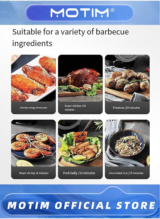 Motim - Sous Vide Cooker, Wi-Fi Immersion Circulator Quiet 1100 Watts Smart Touch Screen APP Control, Accurate Temperature and Time Digital Display Sous Cooker For Restaurant, Home - Image 1