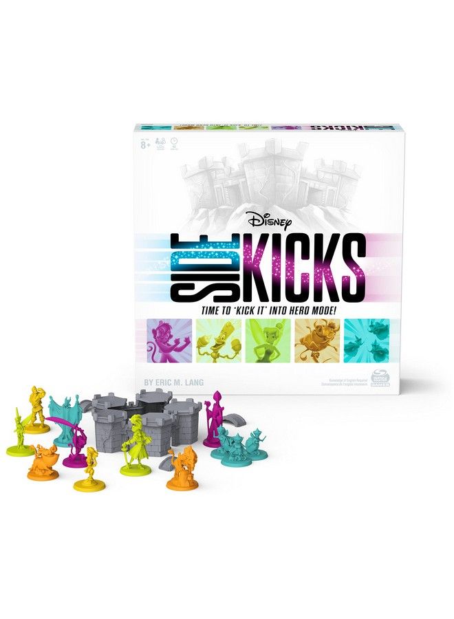 Spin Master Games Disney Sidekicks Cooperative Strategy Board Game With Custom Sculpted Figures For Families Adults And Kids Ages 8 And Up - Image 1