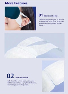 Generic 10 Pack Steam Eye Mask Heating Eye Mask Eye Hot Compress Disposable Self-Heating Eye Mask Sleep Spa Travel Essentials and Relaxation Gift Lutein  - Image 5