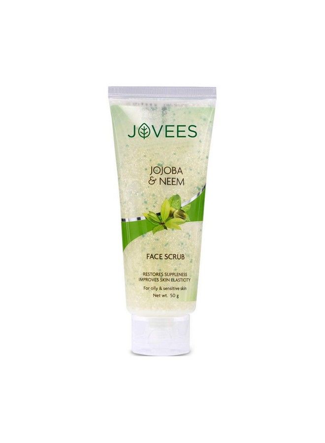 Jovees Jojoba And Wheat Germ Scrub 50G - Image 1