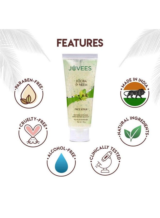 Jovees Jojoba And Wheat Germ Scrub 50G - Image 4