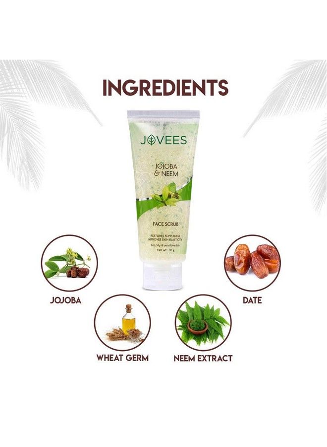 Jovees Jojoba And Wheat Germ Scrub 50G - Image 5