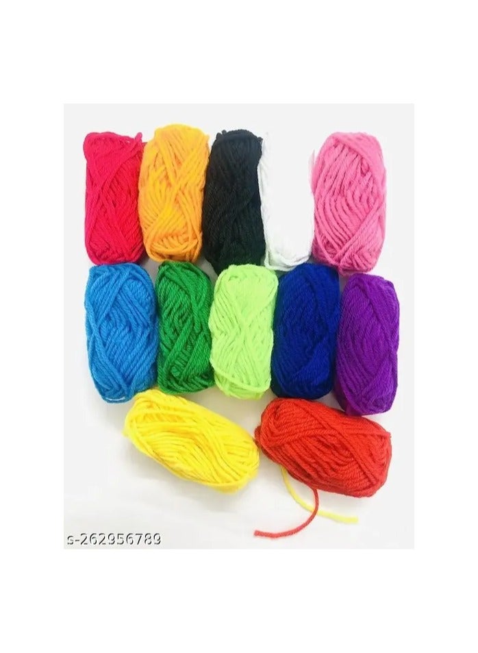 Generic 16 Pcs Assorted Kashmir Crochet Pure Wool Yarns For Knitting And DIY  - Image 3