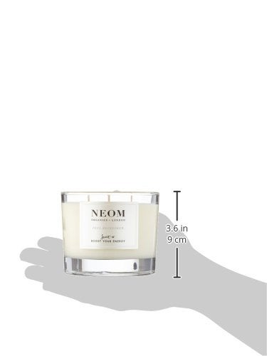 NEOM- Feel Refreshed Scented Candle, 3 Wick | Lemon & Basil | Essential Oil Aromatherapy Candle | Scent to Boost Your Energy - Image 3