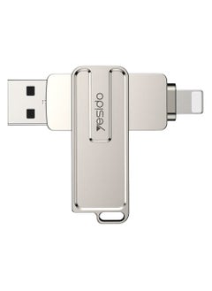 يسيدو محرك أقراص فلاش سعة 128 جيجابايت، ومنفذ Lightning، ومنفذ USB 3.0  - Image 2