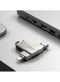 يسيدو محرك أقراص فلاش سعة 128 جيجابايت، ومنفذ Lightning، ومنفذ USB 3.0  - Image 3