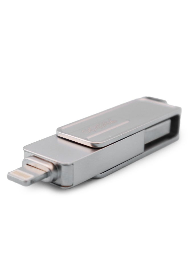 يسيدو محرك أقراص فلاش سعة 128 جيجابايت، ومنفذ Lightning، ومنفذ USB 3.0  - Image 4