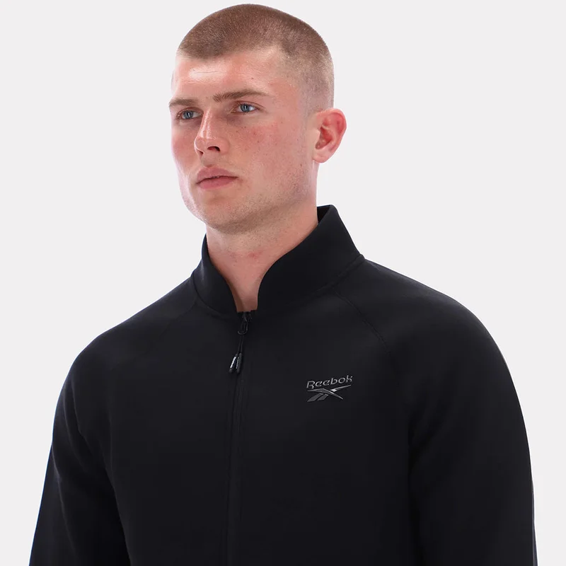 Reebok Black Reebok Contrast Panel Bomber Men's Jacket - Black for Men | Best Price UAE