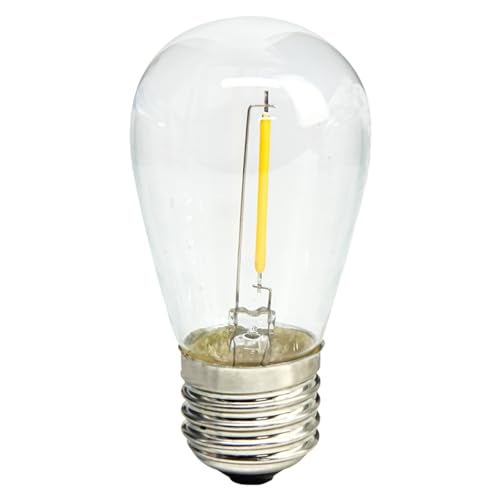MJ PREMIER LED Light Bulb E27 Base Replacement Bulbs 3V Customized Special Table Lamp Battery Operated Warm White Light(45 * 85) - Image 1