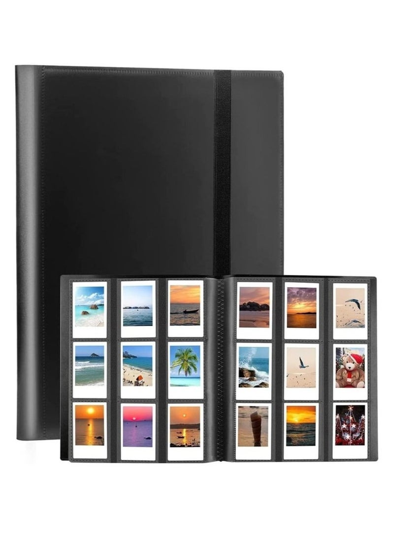 Arabest Pieces Of Moment Mini Book Album,432 Pockets Photo Album for Fujifilm Instax Mini Camera,for Fujifilm Instax Mini 11 90 70 9 8+ 8 LiPlay Instant Camera(Black) - Image 1