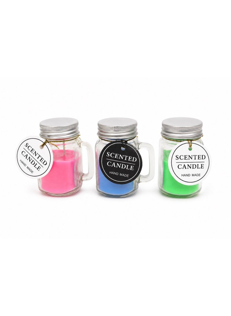Scented candle cups for romantic parties multi coloer 1 piece - Image 1