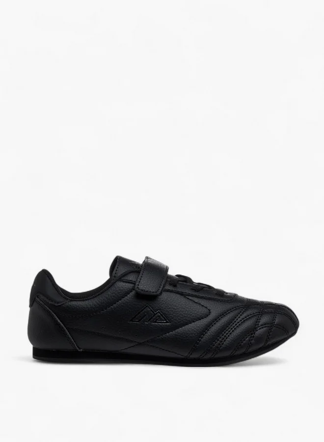 Oaklan by Shoexpress Solid Sports Shoes with Hook and Loop Closure