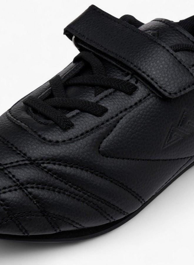 Oaklan by Shoexpress Solid School Sports Shoes With Hook And Loop Closure - Image 4