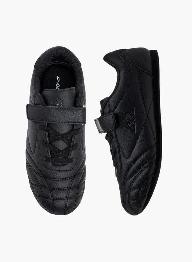 Oaklan by Shoexpress Solid School Sports Shoes With Hook And Loop Closure - Image 3