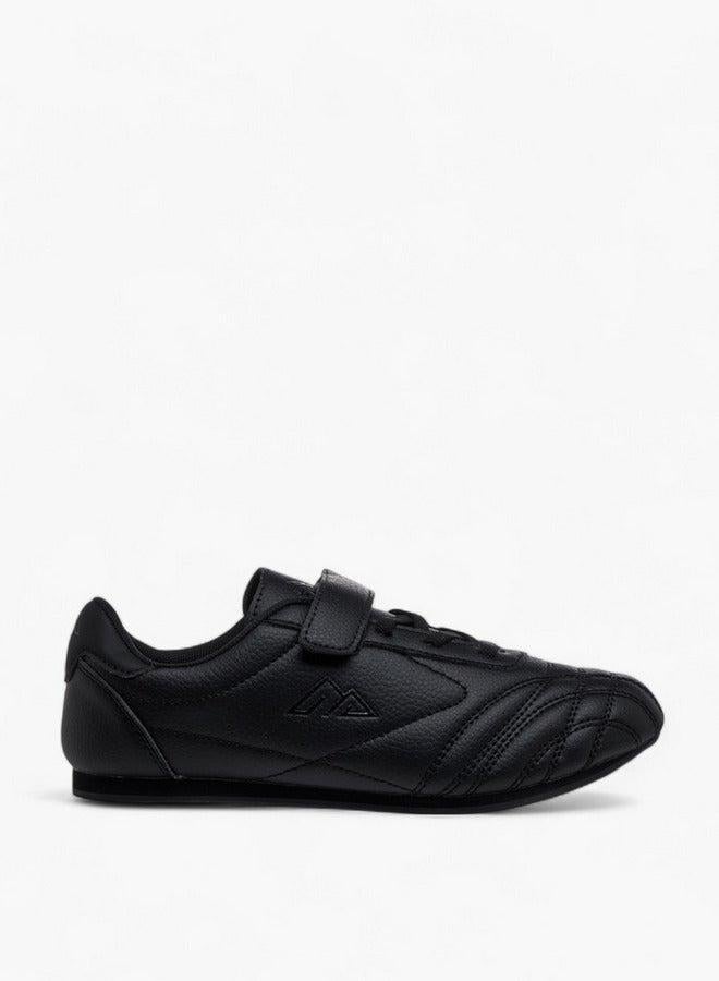Oaklan by Shoexpress Solid School Sports Shoes With Hook And Loop Closure - Image 2