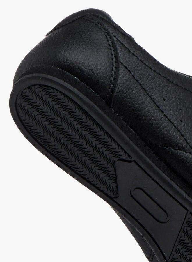Oaklan by Shoexpress Solid School Sports Shoes With Hook And Loop Closure - Image 5
