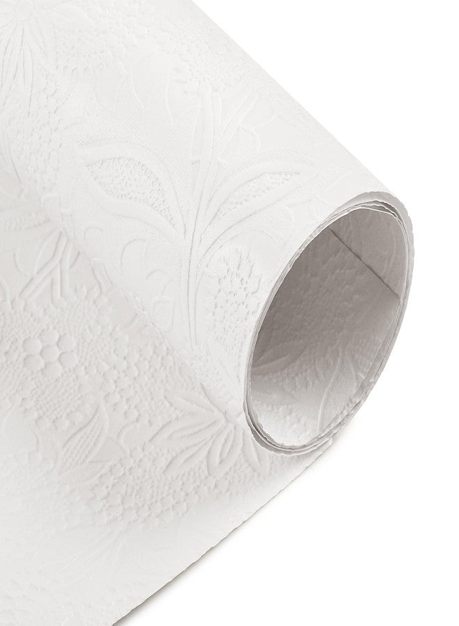Gift Paper Wrap Roll, Gifts Cover Rapping sheet, Embossed Floral Packing Materials, Premium Craft Design Paper sheet for Special Ocassion, Daimond Metallic, Pack of 2 - Image 1