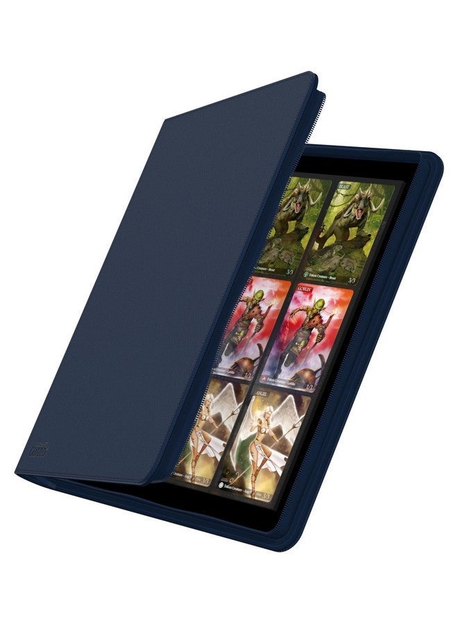 Ultimate Guard Zipfolio 480 - 24 Pocket XenoSkin (Quadrow) Blue - Image 3