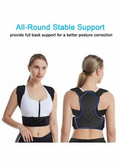 Y&D Posture Corrector for Women and Men, Adjustable Breathable Back Support Straightener  - Image 2