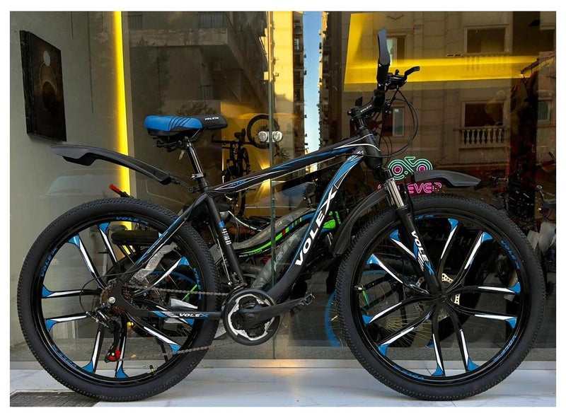 دراجه فولكس 09 مقاس 26 21 سرعة مناسبة للاطوال من 150 ال  180