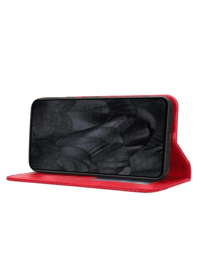 Green Tiger Case For Google Pixel 8 Magnetic Buckle Retro Texture Leather Phone Case - Image 5