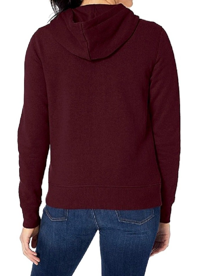 general Sweatshirt dark red zipper - Image 2