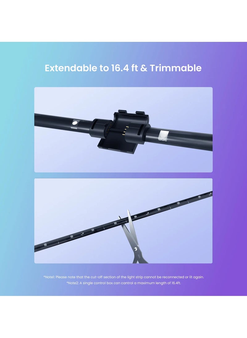 يلايت يي لايت شريط إضاءة Obsid RGBIC - Image 5