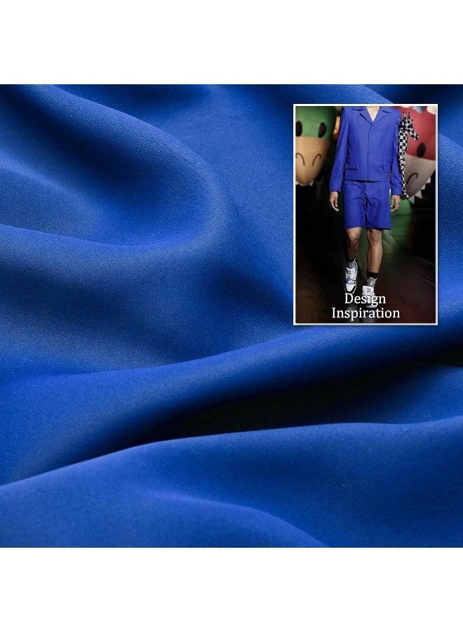 DUALIFE Royal Blue Blackout Curtains 84 Inch Length - Thermal Insulated Grommet Bedroom Curtains Panels Boys Room Darkening Curtains for Living Room - Image 4