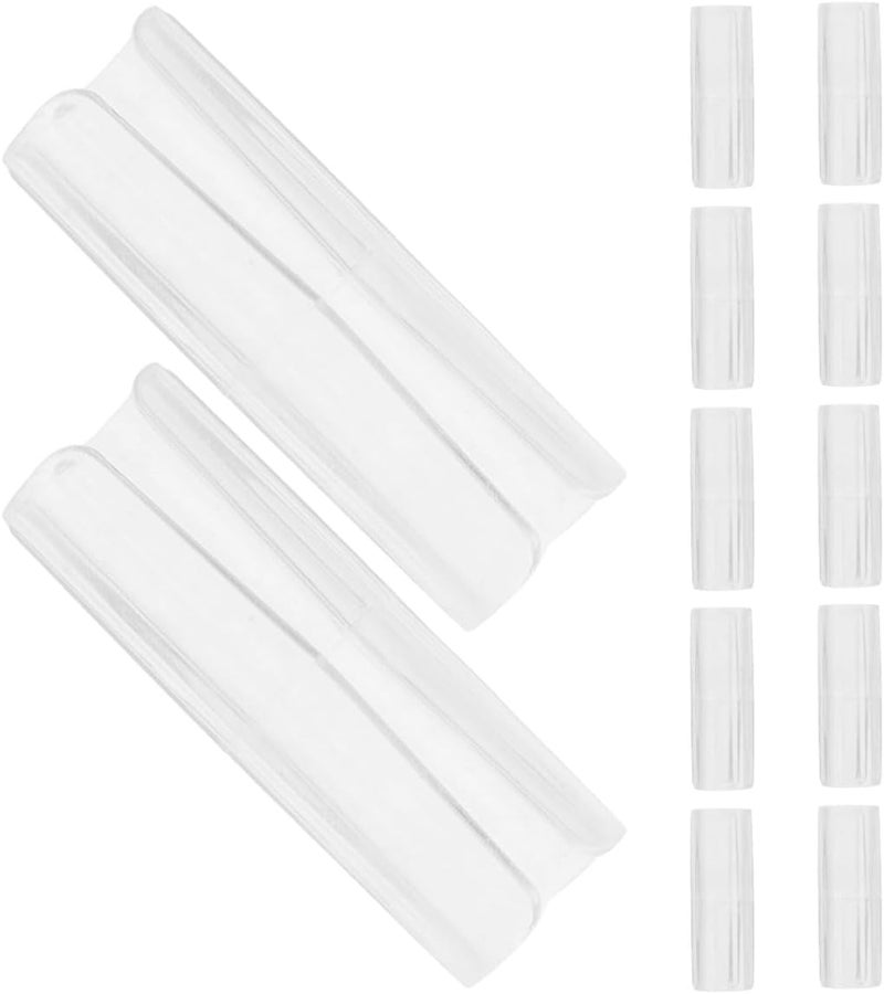 Zerodeko Bed Sheet Fastener Clips Mattress Sheet Stays Non-Slip Plastic Quilt Clips for Household Bed and Sofa 12pcs Set - Image 1