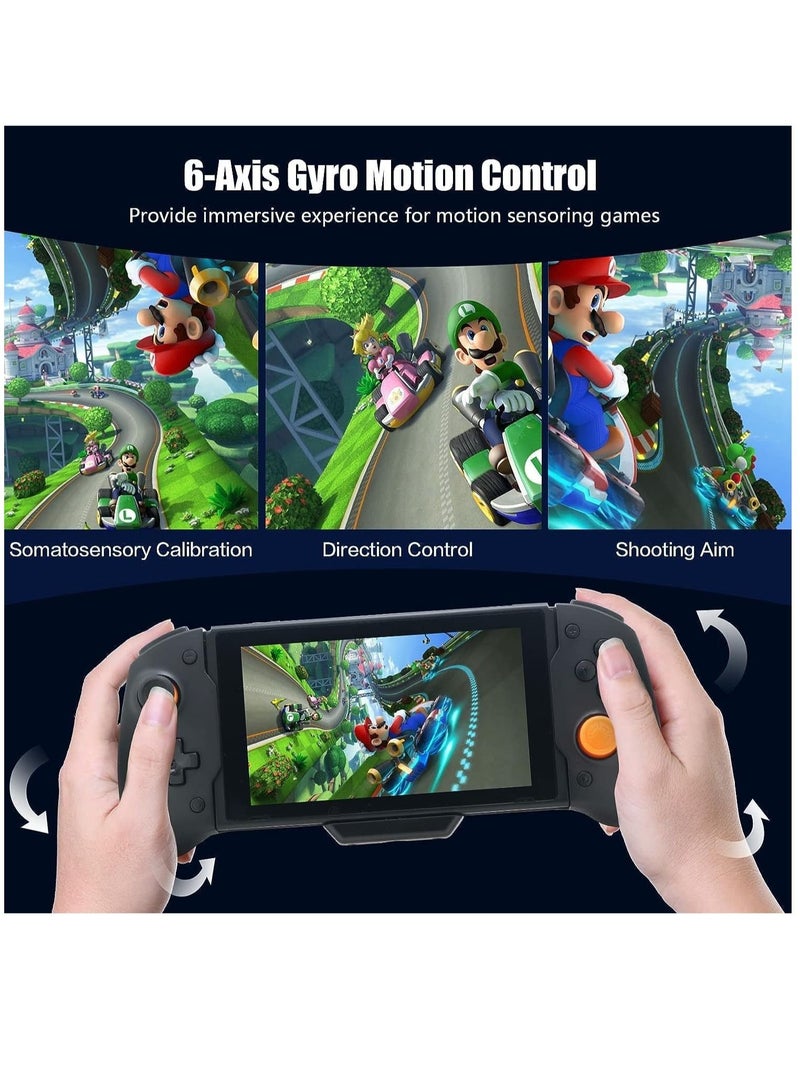 Wireless Nintendo Switch Controller, Ergonomic Controller for Nintendo Switch with Six-Axis Gyroscope Gravity Induction, Dual Motor Vibration and Screen Capture Button - Image 3