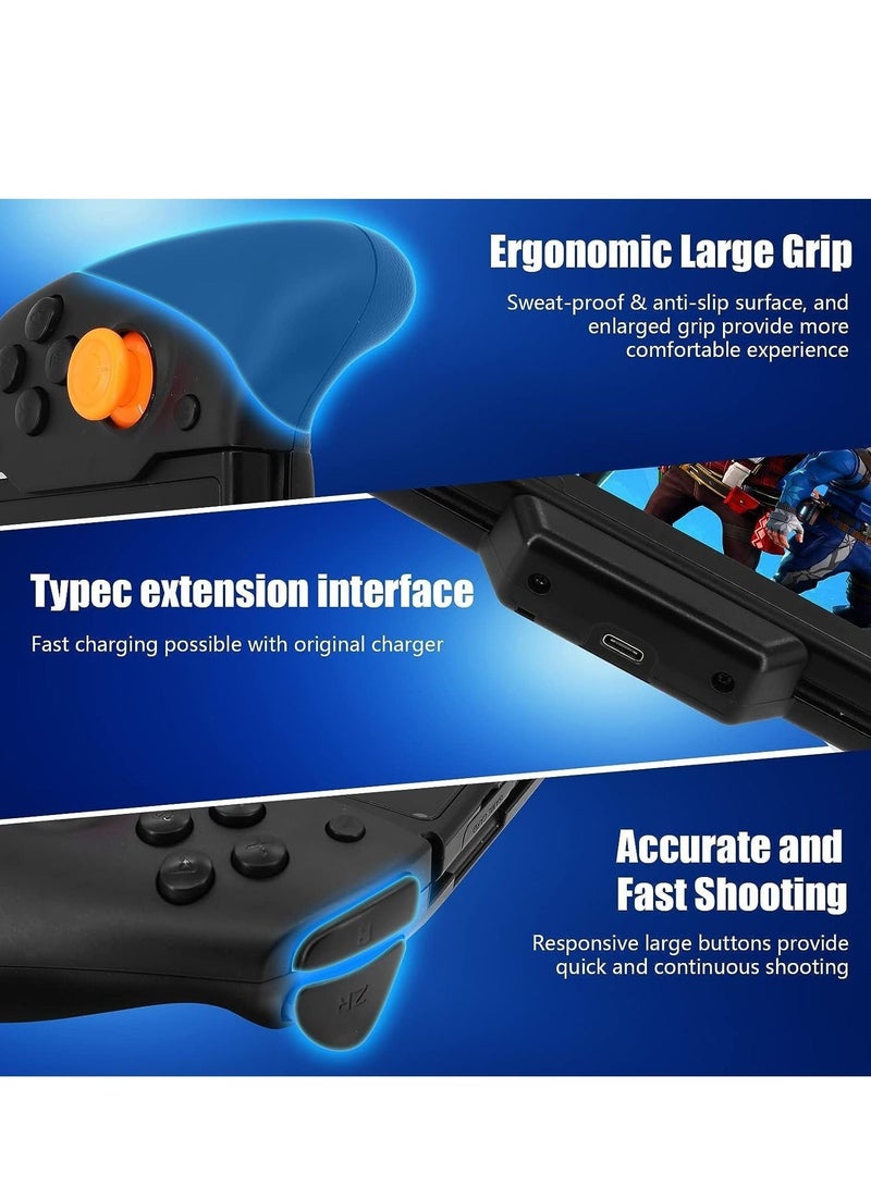 Wireless Nintendo Switch Controller, Ergonomic Controller for Nintendo Switch with Six-Axis Gyroscope Gravity Induction, Dual Motor Vibration and Screen Capture Button - Image 5