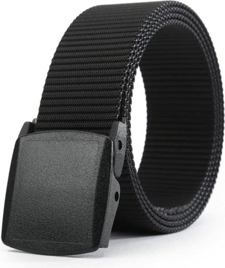 Başkent Çanta Başkent Bag Unisex Leather Jeans Belt Set with Black Buckle Cloth Belt - Image 2